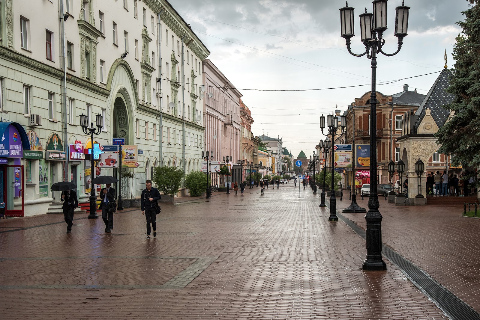 Большая Покровская улица в Нижнем Новгороде